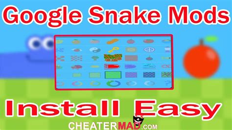 How To Get Mod Menu On Google Snake