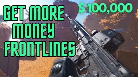 how to get money in frontlines