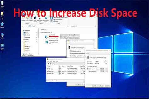 How To Get More Disk Space On A Pc