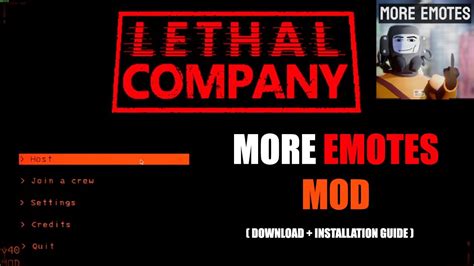 how to get more emotes in lethal company