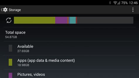 how to get more space on android tablet
