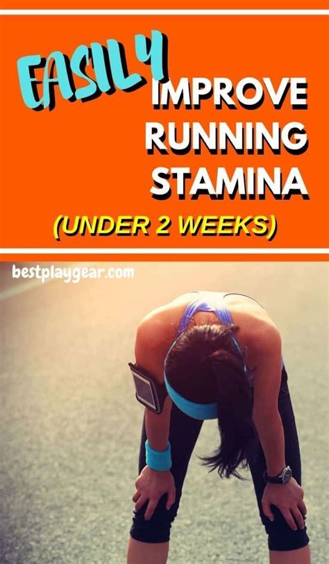 how to get more stamina when running