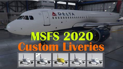 how to get msfs liveries
