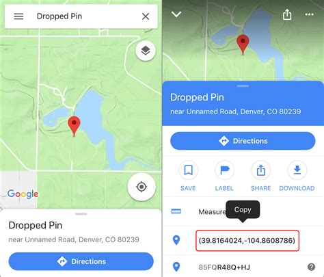 how to get my coordinates on maps