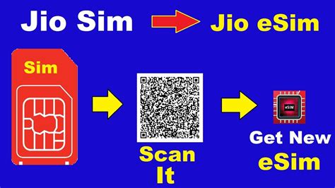 how to get my jio esim qr code