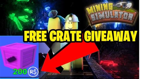 How To Get Mythical Crates In Mining Simulator