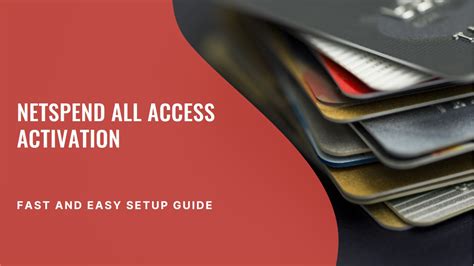 How To Get Netspend All Access