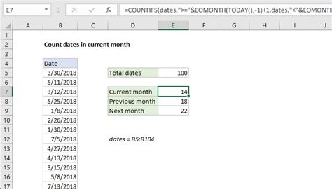 how to get next month from current date in excel
