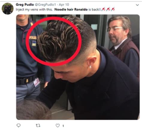 how to get noodle hair like ronaldo