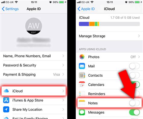 how to get old notes back from icloud