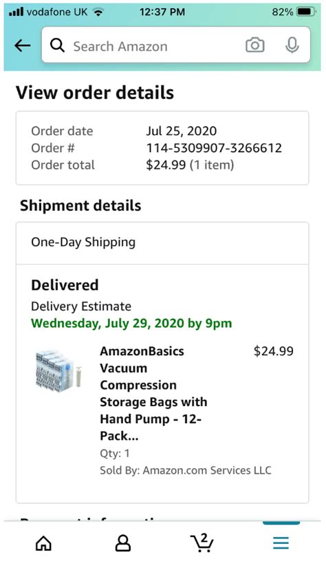 how to get order invoice from amazon app