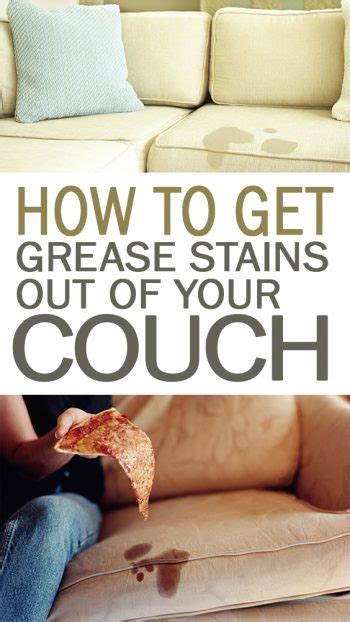 How To Get Out Grease Stains From Couch