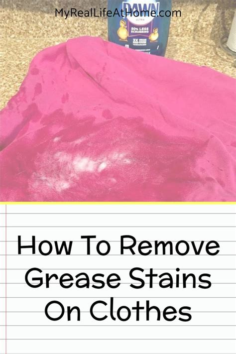 How To Get Out Grease Stains From Polyester