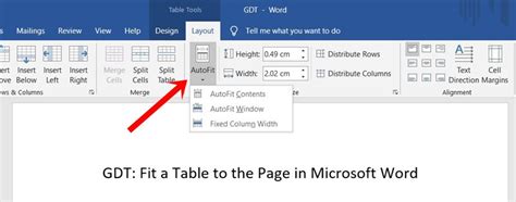 How To Get Out Of The Table In Word