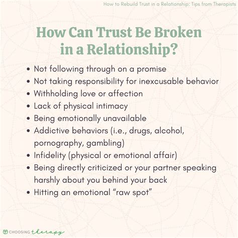how to get over broken trust in a relationship