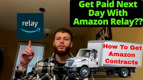 How To Get Paid On Amazon Relay