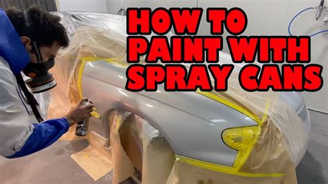 How To Get Paint In A Spray Can