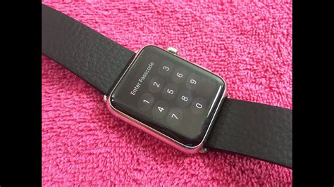 how to get passcode for iwatch