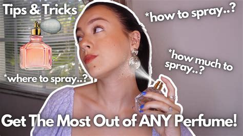 How To Get Perfume To Spray