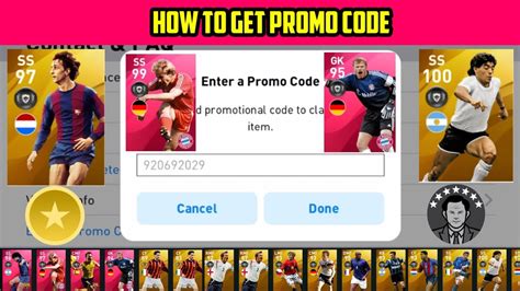 How To Get Pes Promo Code