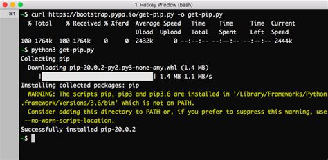 how to get pip command on mac