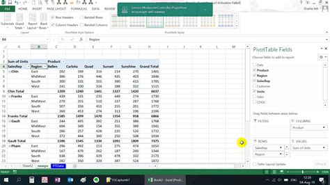 How To Get Pivot Table In Tabular Format