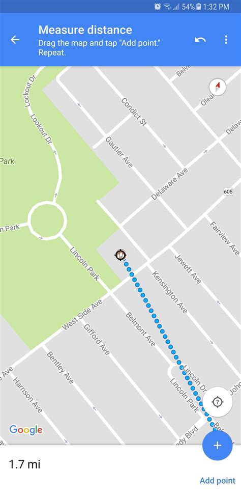 how to get points on google maps