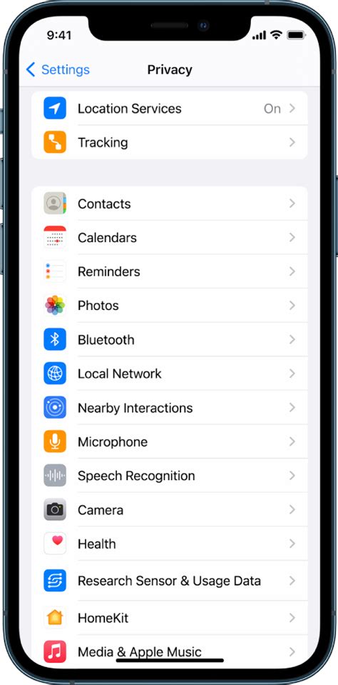 how to get privacy screen on iphone in settings