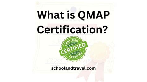 how to get qmap certification