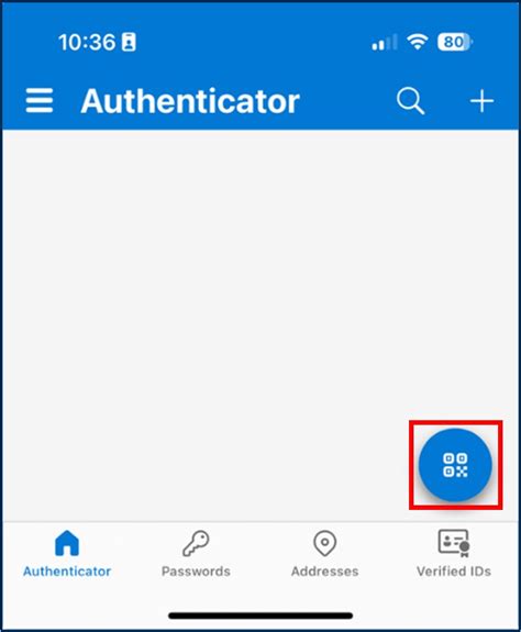 how to get qr code for microsoft authenticator app for new phone