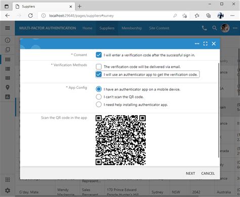 how to get qr code for salesforce authenticator app