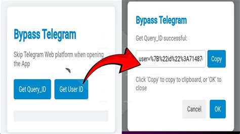 how to get query id telegram bot