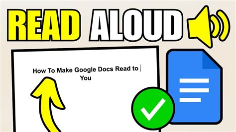 How To Get Read Aloud On Google Docs