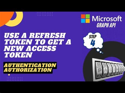 how to get refresh token graph api
