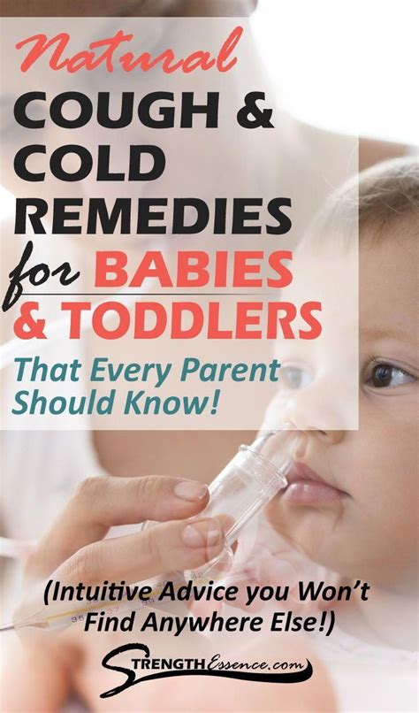 how to get rid of a cold quickly in a toddler