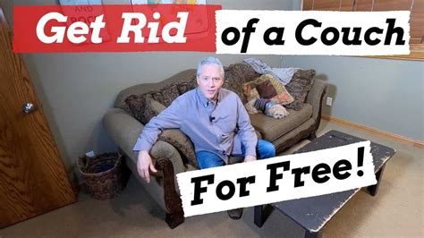 how to get rid of a couch