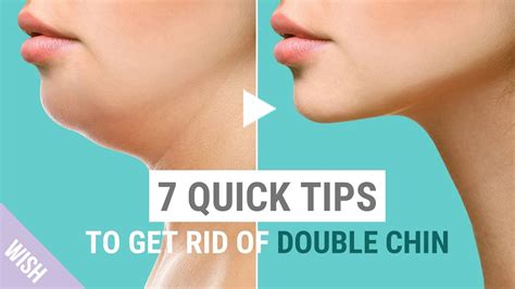 how to get rid of a double chin in 7 days
