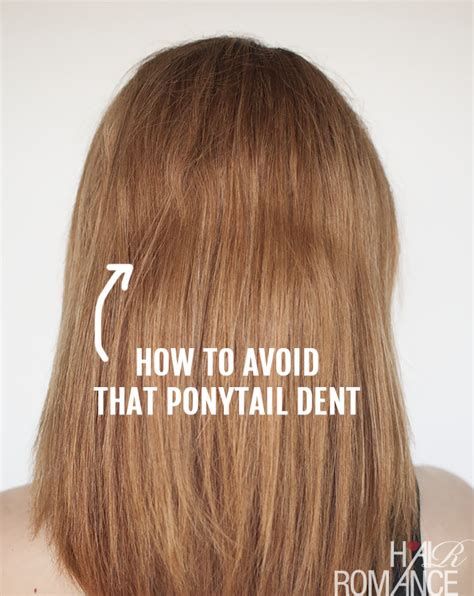 How To Get Rid Of A Ponytail Dent  The Ultimate Guide