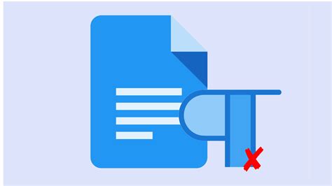 how to get rid of blue line on google docs