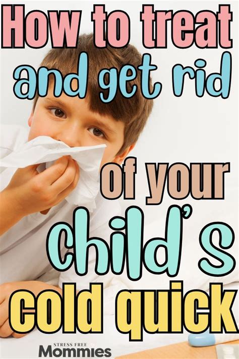 how to get rid of cold fast in toddler