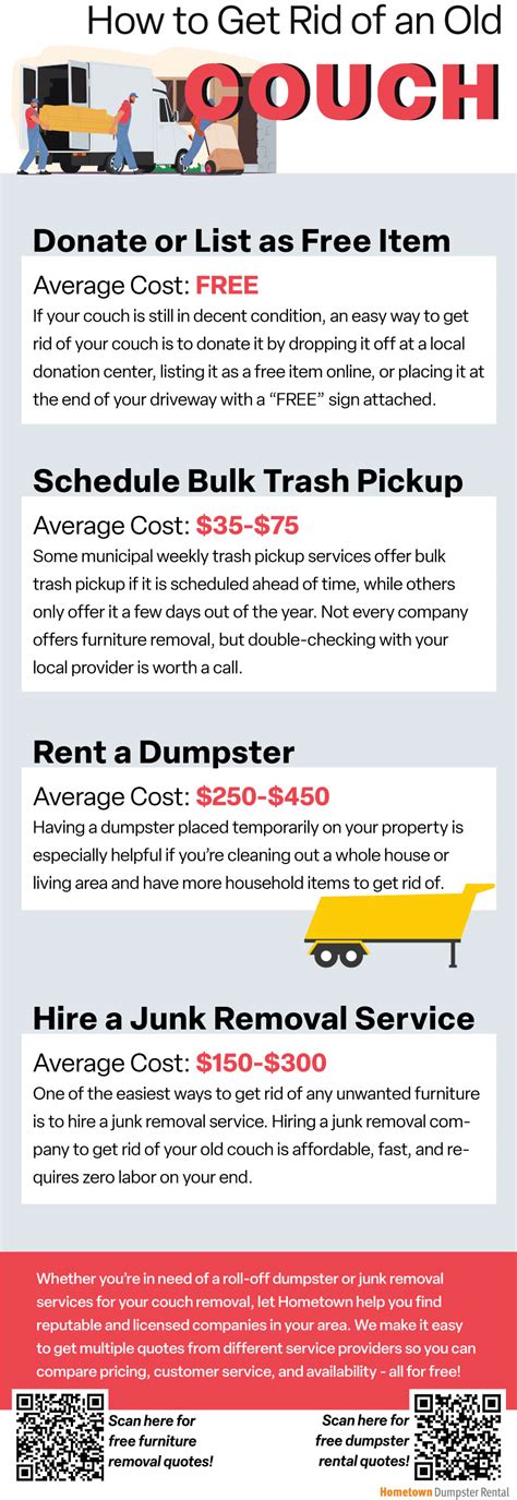 How To Get Rid Of Couch Dumpster