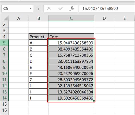 how to get rid of decimals in excel chart