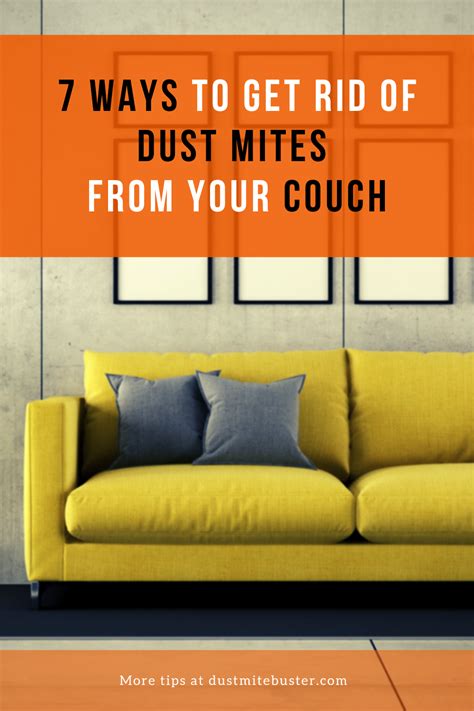 How To Get Rid Of Dust Mites In A Couch