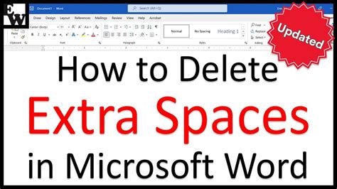 How To Get Rid Of Extra Spaces When Copying A Table From Excel To Word