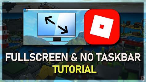 how to get rid of full screen roblox