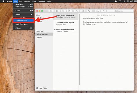 how to get rid of notes on pdf mac