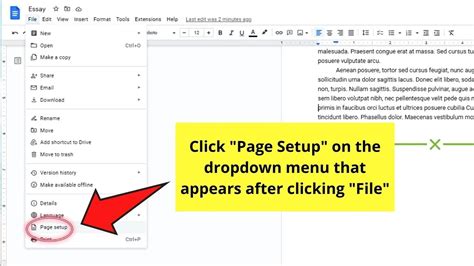 how to get rid of page margins in google docs