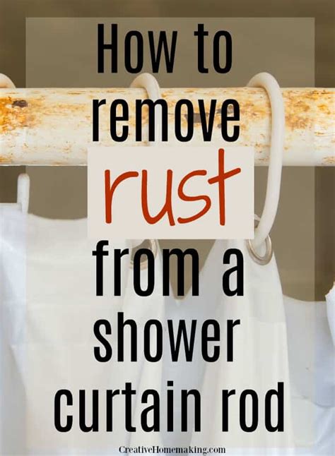 How To Get Rid Of Rust On Shower Hooks