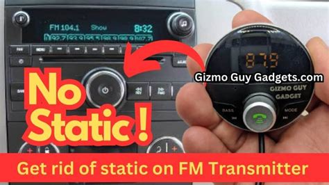 How To Get Rid Of Static In Fm Transmitter