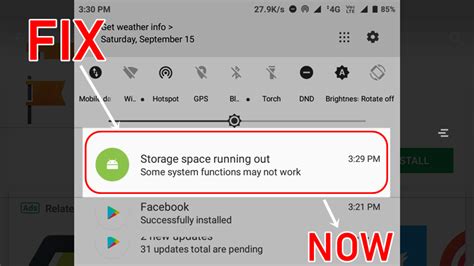 How To Get Rid Of Storage Space Notification Android